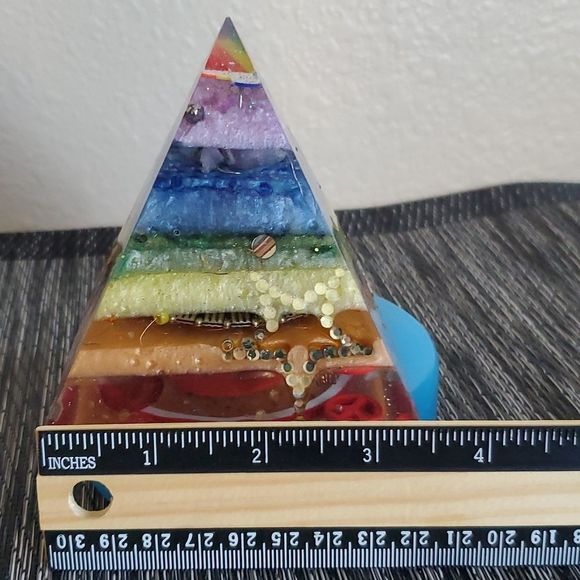 Rainbow Orgonite Hand Crafted - Picture 7 of 7